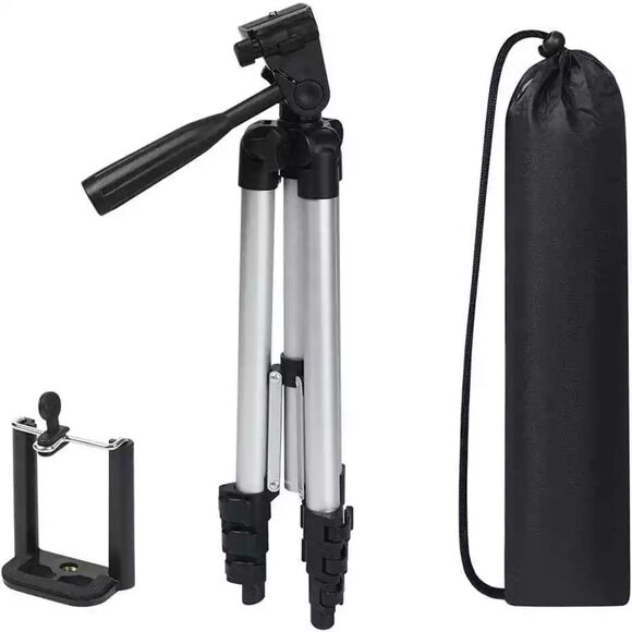 Tripod for camera, video camera and cell Phone 42 Inch Lightweight Aluminum - Picture 3 of 6